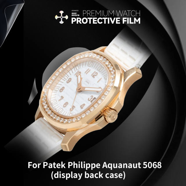 Vagenari S-Grade TPU Watch Protective Film For Patek Philippe Aquanaut 5068 (display back case)