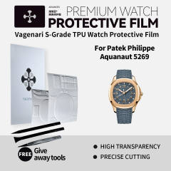 Vagenari S-Grade TPU Watch Protective Film For Patek Philippe Aquanaut 5269