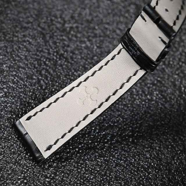 Vagenari Alligator strap for Breguet ref:5920 35mm