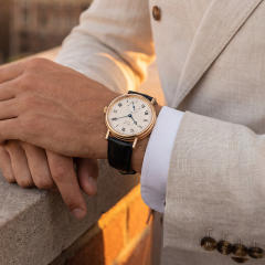 Vagenari Alligator strap for Breguet ref:5920 35mm