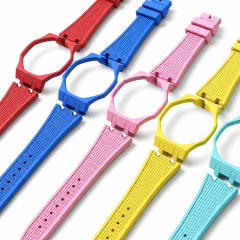 Vagenari Bio-Ceramic Case / FKM Rubber Strap For Swatch x AP Royal Oak