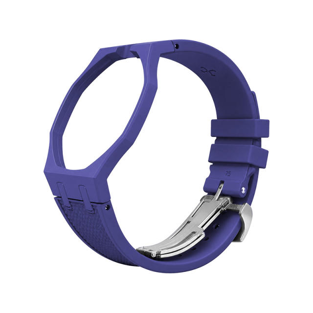 Vagenari Bio-Ceramic Case / FKM Rubber Strap For Swatch x AP Royal Oak