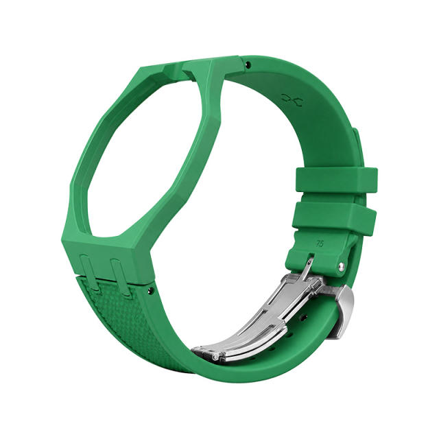 Vagenari Bio-Ceramic Case / FKM Rubber Strap For Swatch x AP Royal Oak