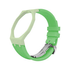 Vagenari Bio-Ceramic Case / FKM Rubber Strap For Swatch x AP Royal Oak