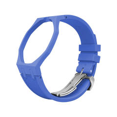 Vagenari Bio-Ceramic Case / FKM Rubber Strap For Swatch x AP Royal Oak