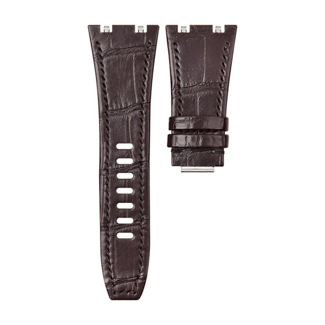 Alligator strap For Royal Oak Offshore 26420 Interchangeable Strap System