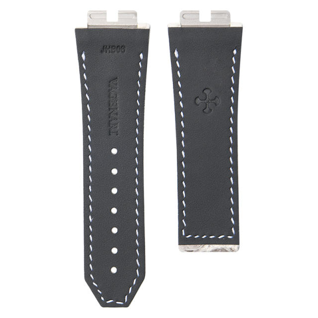 Vagenari Alligator strap for For Hublot Sang Bleu II 45mm 418
