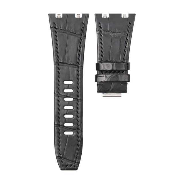 Alligator strap For Royal Oak Offshore 26420 Interchangeable Strap System