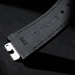 Vagenari Alligator strap for For Hublot Sang Bleu II 45mm 418