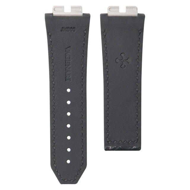 Vagenari Alligator strap for For Hublot Sang Bleu II 45mm 418