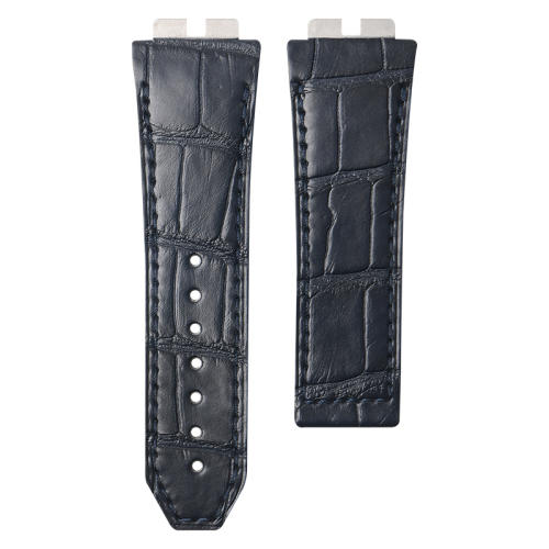 Vagenari Alligator strap for For Hublot Sang Bleu II 45mm 418