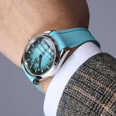 Rubber strap for Omega Seamaster 150M 38mm