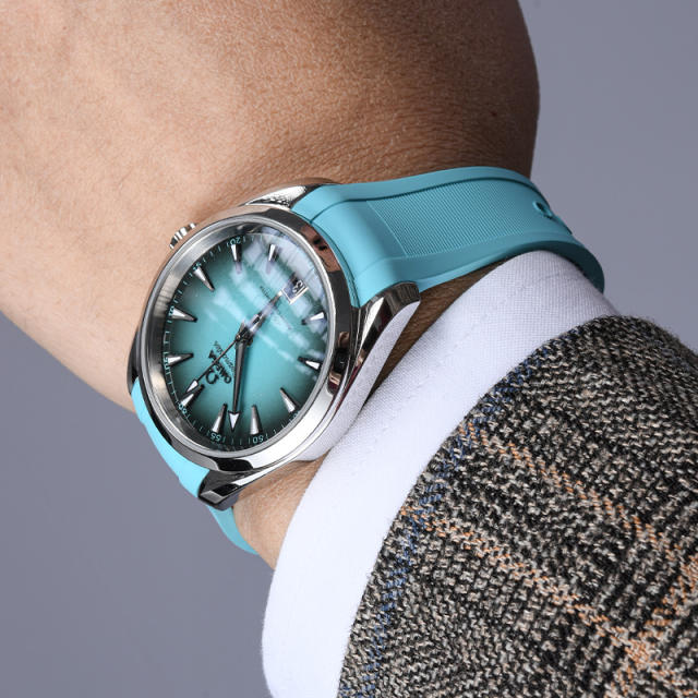Rubber strap for Omega Seamaster 150M 38mm