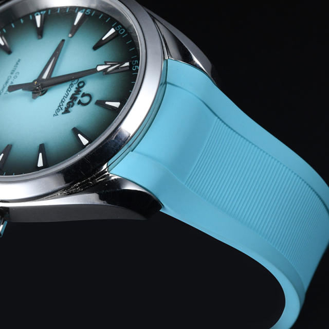 Rubber strap for Omega Seamaster 150M 38mm