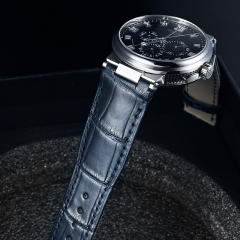 Vagenari Alligator strap for Breguet Marine 5527
