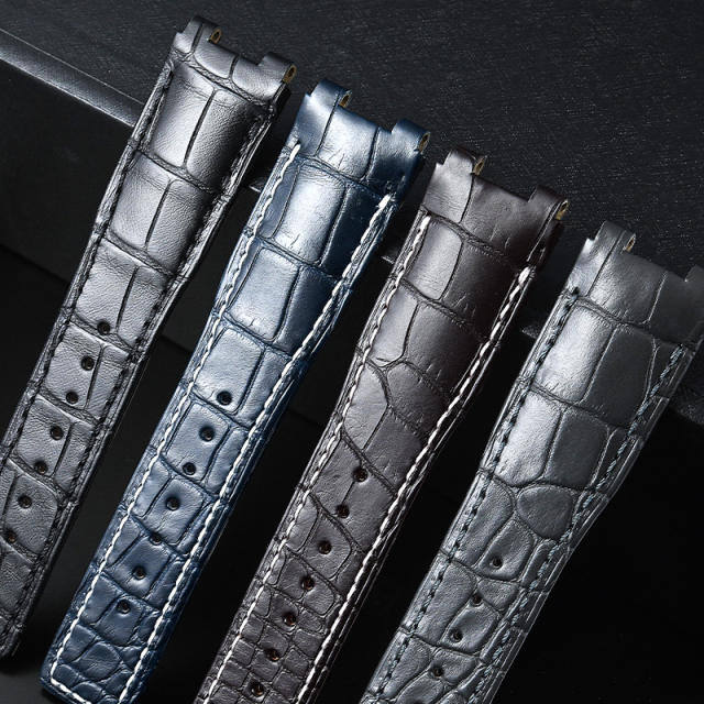 Vagenari Alligator strap for Breguet Marine 5527