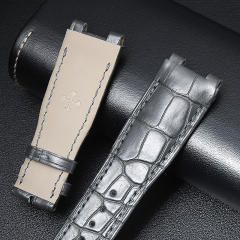 Vagenari Alligator strap for Breguet Marine 5527