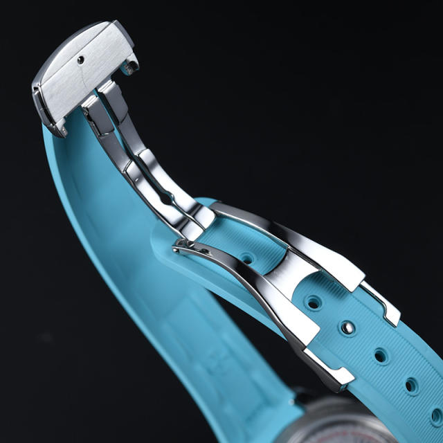 Rubber strap for Omega Seamaster 150M 38mm