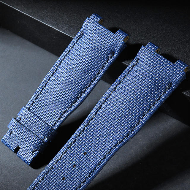 Vagenari Rubber and Leather strap for Breguet Marine 5527