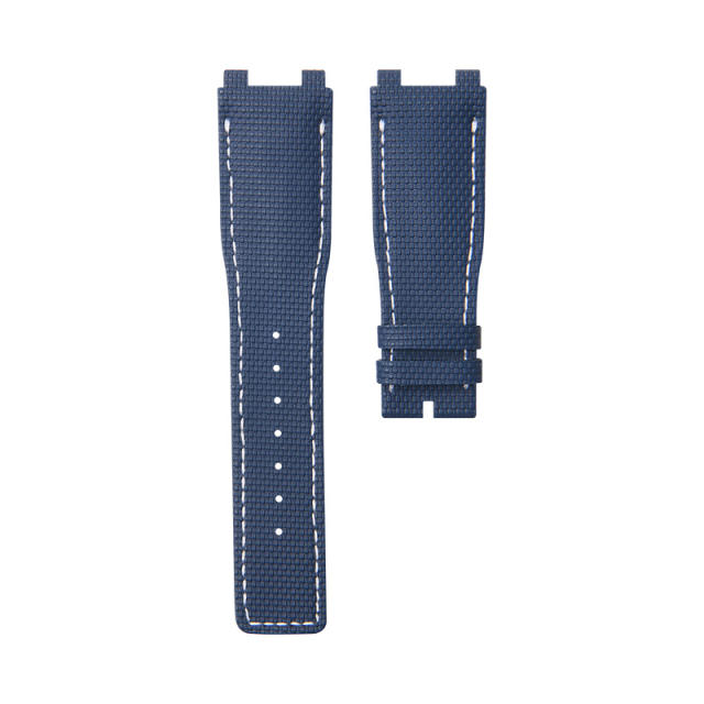 Vagenari Rubber and Leather strap for Breguet Marine 5527