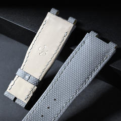 Vagenari Rubber and Leather strap for Breguet Marine 5527