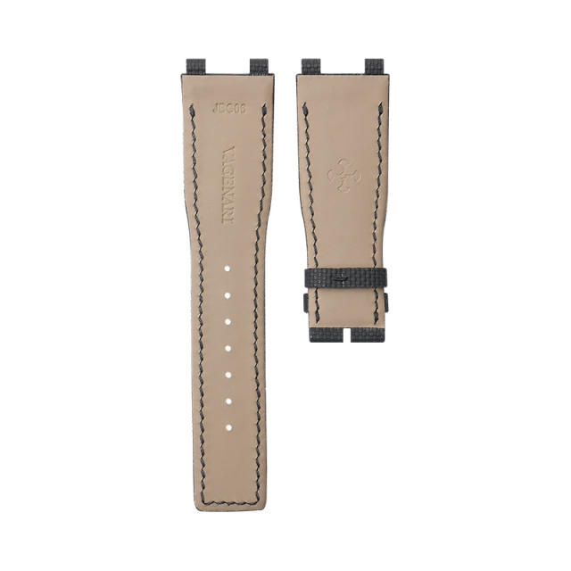 Vagenari Rubber and Leather strap for Breguet Marine 5527