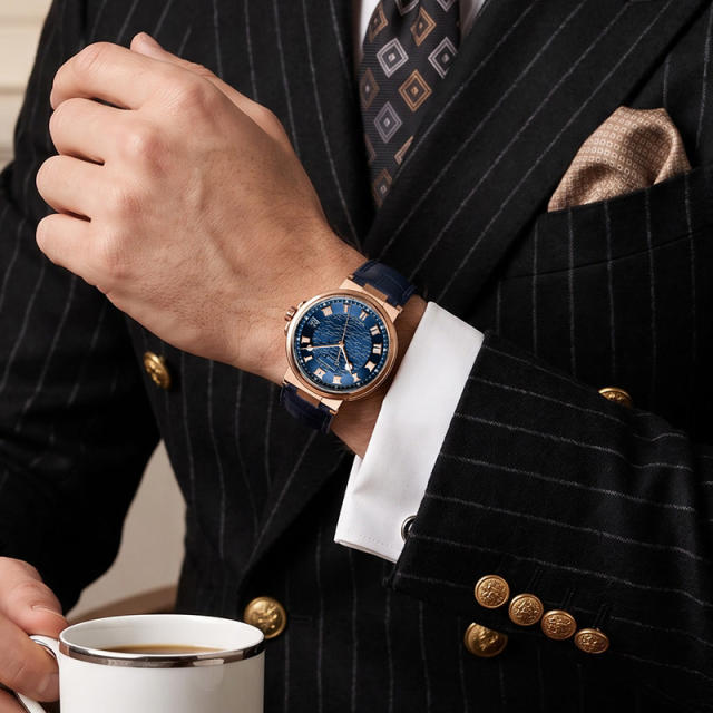 Vagenari Alligator strap for Breguet Marine 5517