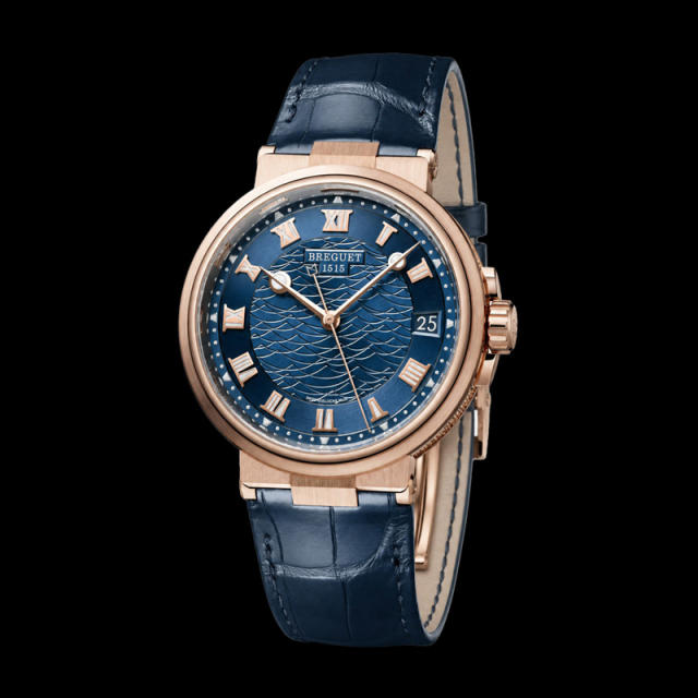 Vagenari Alligator strap for Breguet Marine 5517