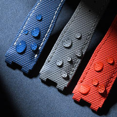 Vagenari Rubber and Leather strap for Breguet Marine 5517