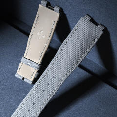 Vagenari Rubber and Leather strap for Breguet Marine 5517