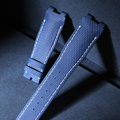 Vagenari Rubber and Leather strap for Breguet Marine 5517