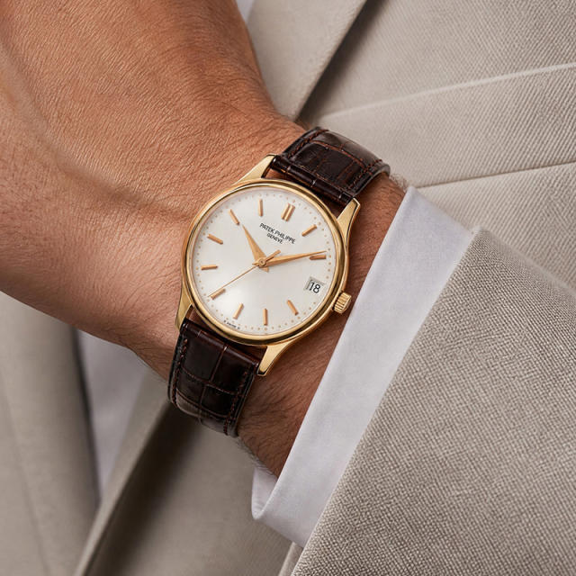 Alligator strap For PATEK PHILIPPE REF. 3998