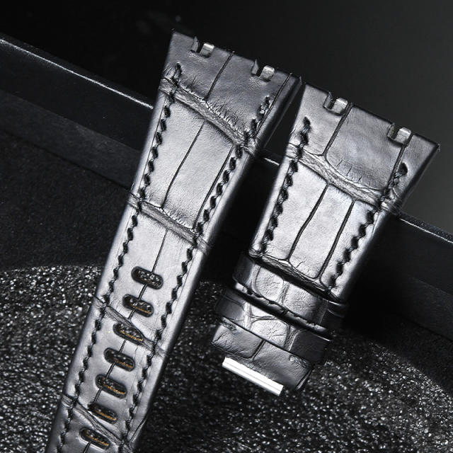 Alligator strap For Royal Oak Offshore 15600TI Interchangeable Strap System