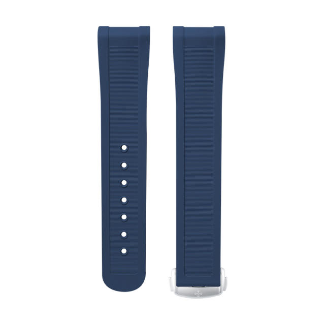 Rubber Strap For Speedmaster Moonwatch Chronograph 42 mm with Folding clasp