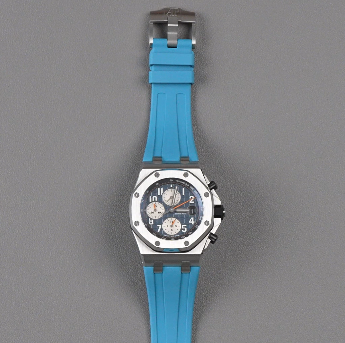 【Original design】Rubber Strap For Royal Oak Offshore 42mm Chronograph Tang Buckle