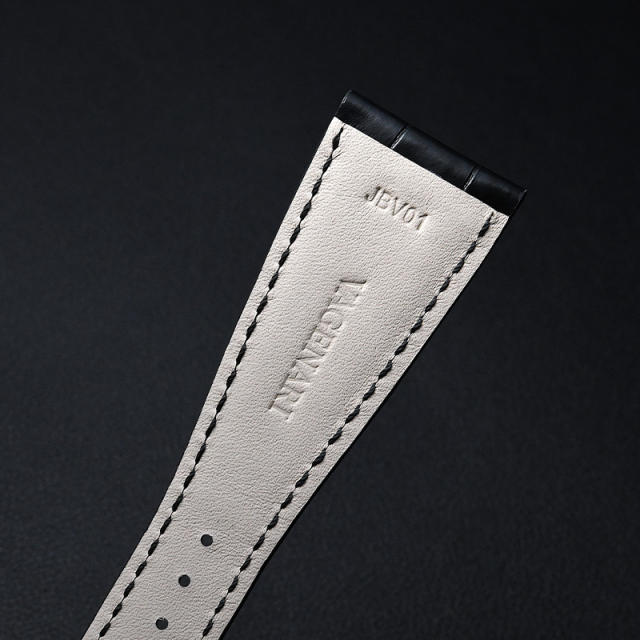 Alligator strap for Bvlgari Assioma AA44C13GLD 44mm