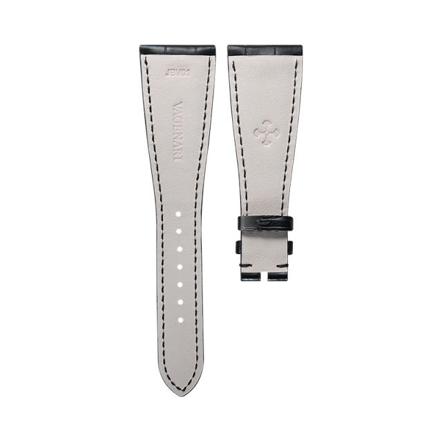 Alligator strap for Bvlgari Assioma AA44C13GLD 44mm