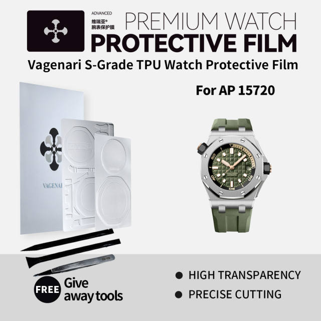 Vagenari S-Grade TPU Watch Protective Film For AP 15720