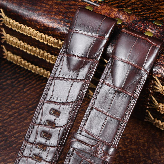 Vagenari alligator strap for Corum Admirals Cup 48mm A690/04316