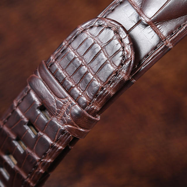 Vagenari alligator strap for Corum Admirals Cup 48mm A690/04316