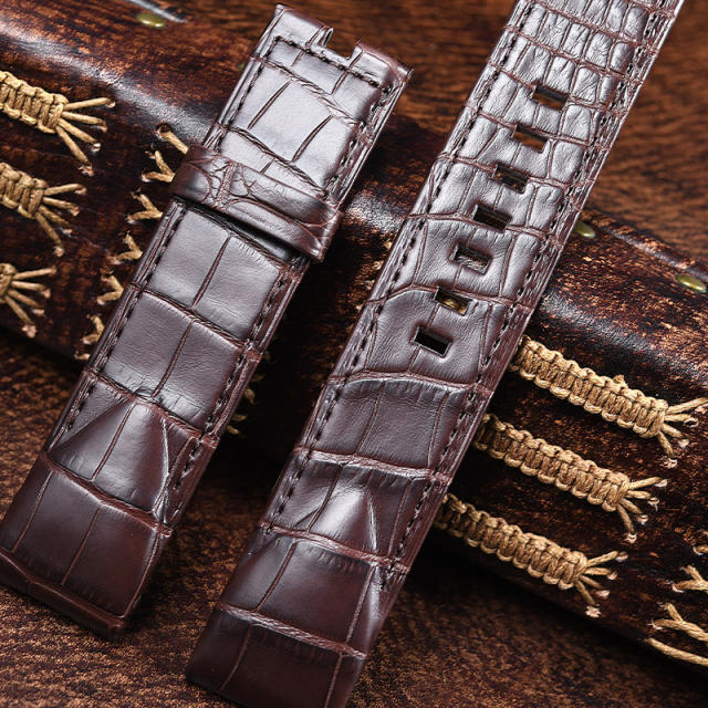 Vagenari alligator strap for Corum Admirals Cup 48mm A690/04316
