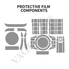 Vagenari S-Grade TPU Watch Protective Film For Tudor Black Bay 41mm  m7941 3-link steel bracelet models