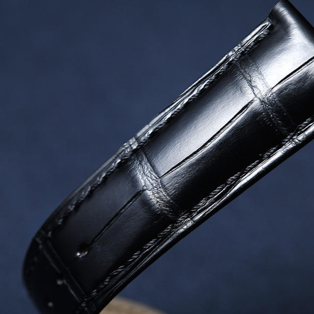 Alligator strap for Vacheron Constantin X40R2755 Fiftysix complete calendar