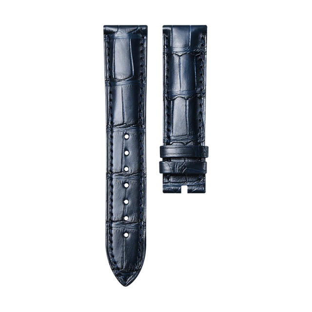 Alligator strap for Vacheron Constantin X40R2755 Fiftysix complete calendar