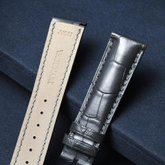 Alligator strap for Vacheron Constantin X40R2755 Fiftysix complete calendar