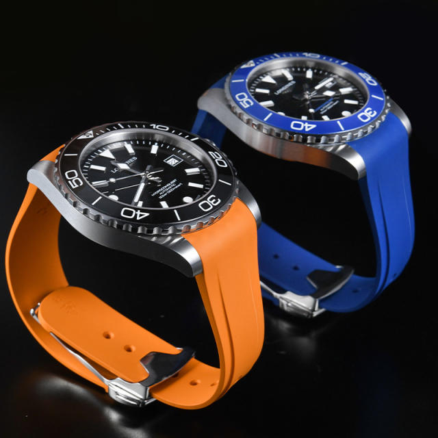 Rubber strap for Longines HydroConquest III 42mm