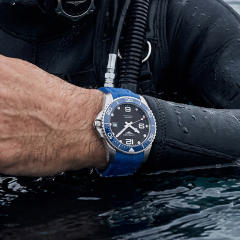 Rubber strap for Longines HydroConquest III 42mm
