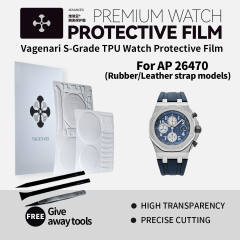 Vagenari S-Grade TPU Watch Protective Film For AP 26470 (Rubber/Leather strap models)