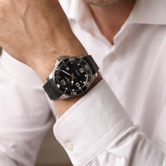 Rubber strap for Longines HydroConquest III 42mm