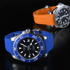Rubber strap for Longines HydroConquest III 42mm